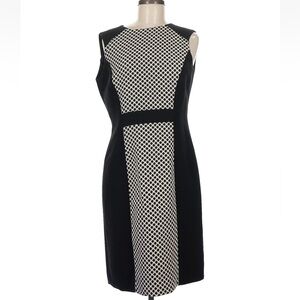 Tahari By ASL Two-Toned Sheath Dress - Size 2 -EUC